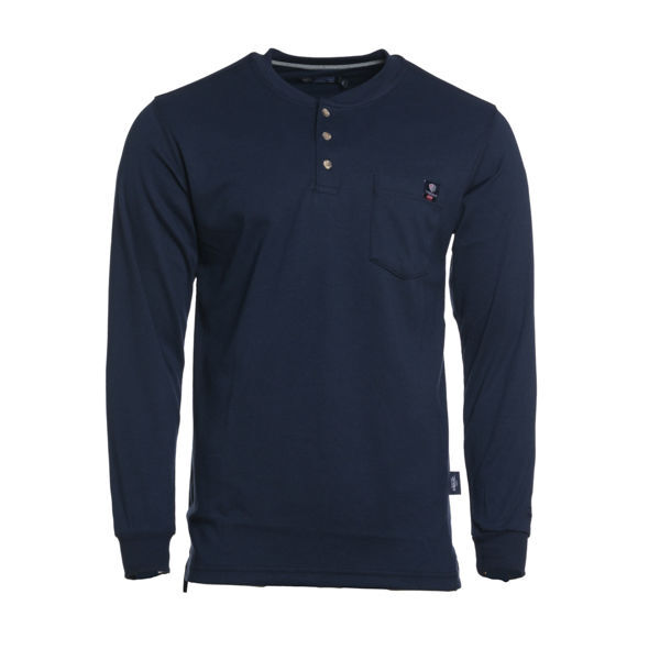 Buy Tyndale FRMC Classic FR Henley Shirt | Tyndale FRC