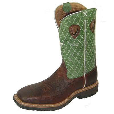 Twisted X 12" Lite Cowboy Steel Toe Work Boot