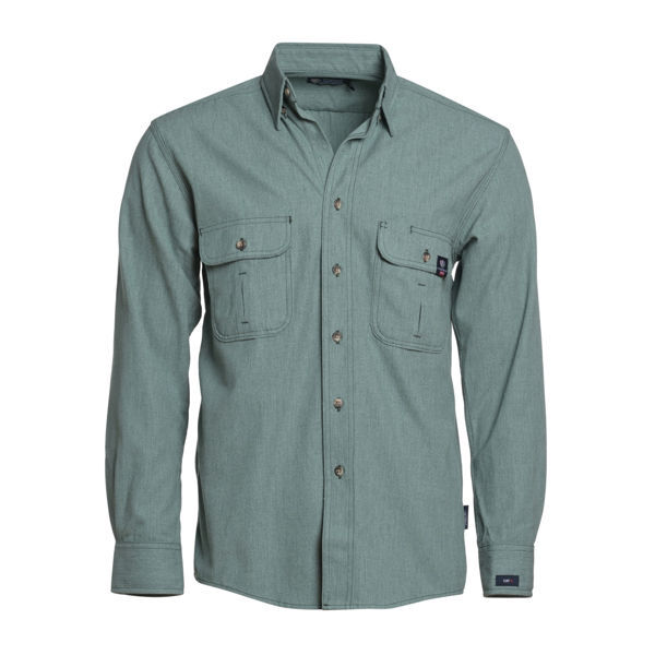 Buy Tyndale Men's FRMC Rustic FR Button Down Work Shirt | Tyndale FRC