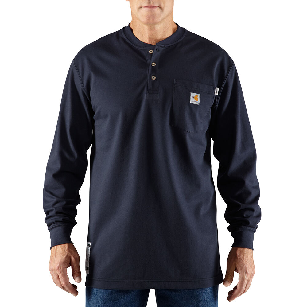 Buy Carhartt Force™ Long-Sleeve FR Henley Shirt for USD