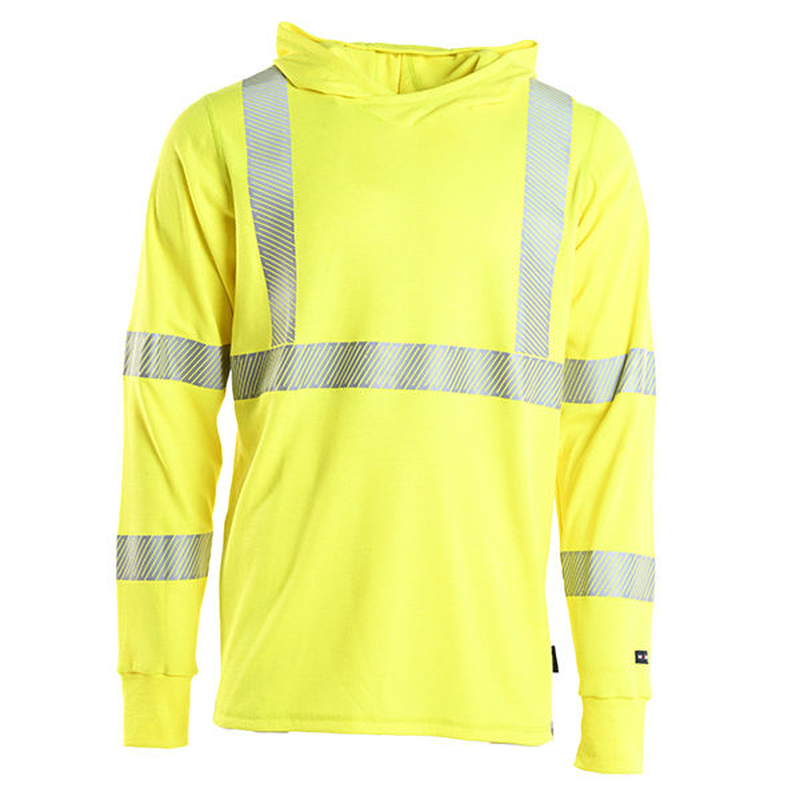 Tyndale HI-VIS Lightweight Sun Shield Shirt, Fluorescent Yellow, large image number 0