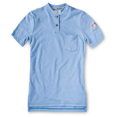 Tyndale Women's Short Sleeve FR Henley Shirt