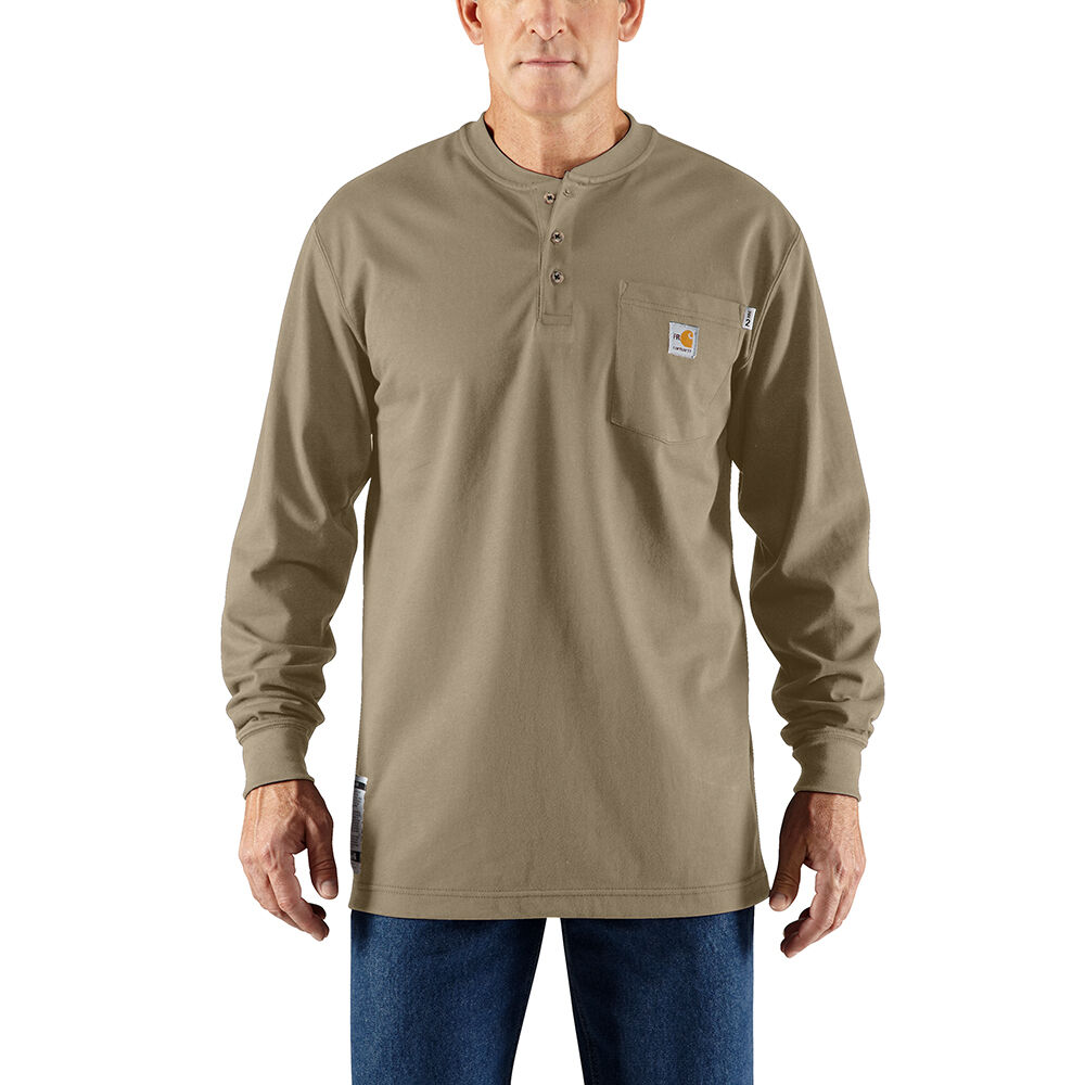 Buy Carhartt Force™ Long-Sleeve FR Henley Shirt for USD
