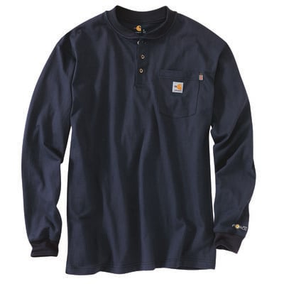 Carhartt Force™ Long-Sleeve FR Henley Shirt