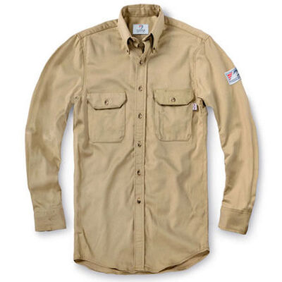 Tyndale Long Sleeve Button Down FR Work Shirt With Tick & Insect Repellent
