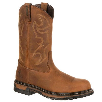 Rocky Men's 11" Original Ride Branson Steel Toe Waterproof Work Boot