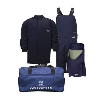 NSA ArcGuard Arc Flash Kit With Short Coat And Bib Overall