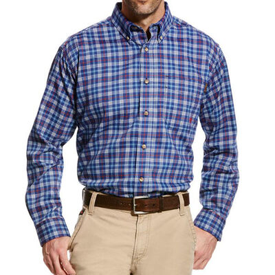 Ariat Plaid Long Sleeve Work Shirt