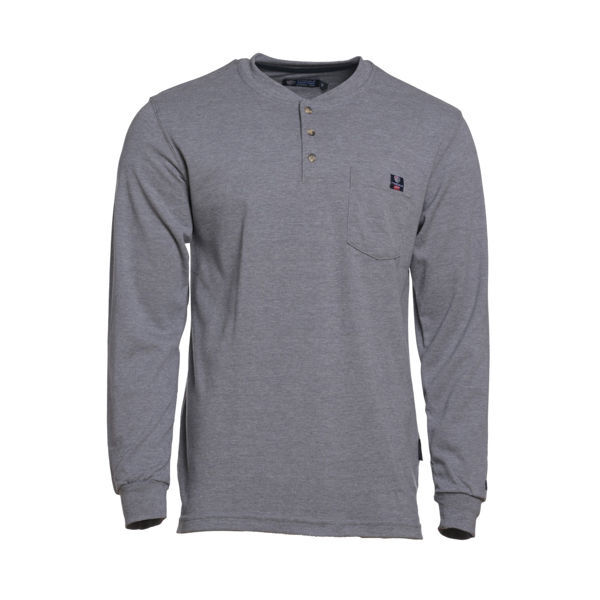 Flame Resistant (FR) Henley Shirts | Tyndale FRC