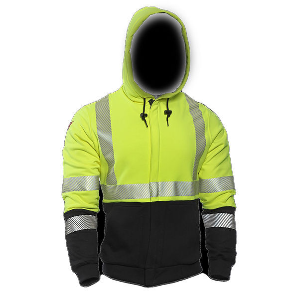 High visibility hooded sweatshirt shop