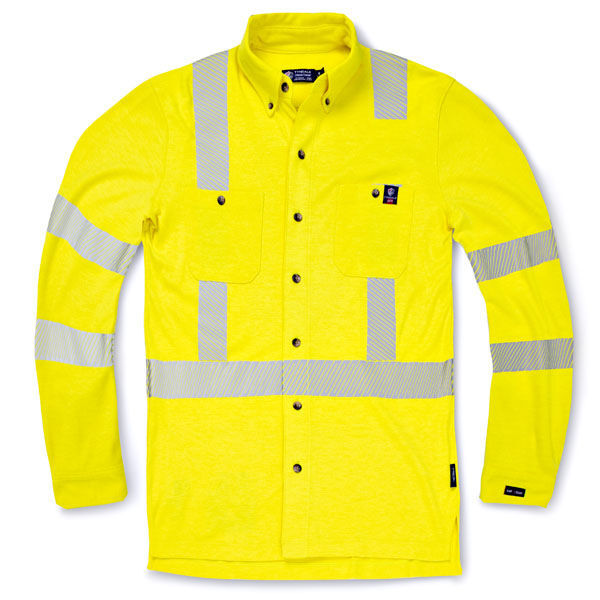 High visibility button sale down shirts