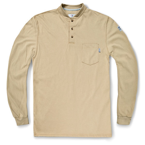 Flame Resistant FR Henley Shirts Tyndale FRC