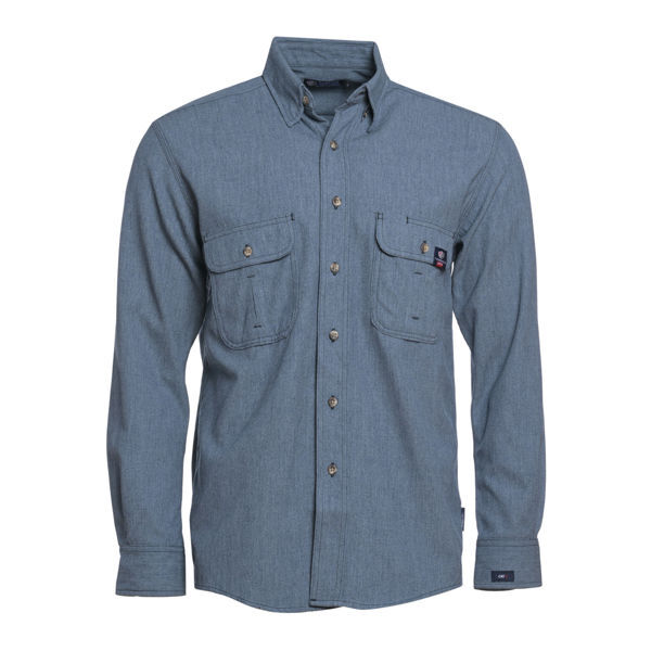 Men's Flame Resistant (FR) Button Down Shirts | Tyndale FRC