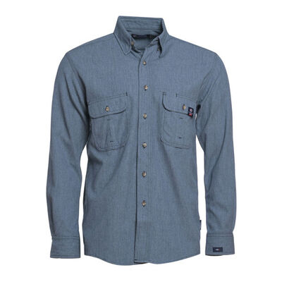 Tyndale Men's FRMC Rustic FR Button Down Work Shirt