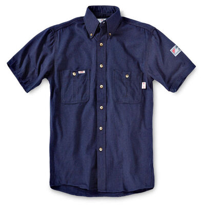 Tyndale Men's FRMC Short Sleeve Chambray FR Shirt