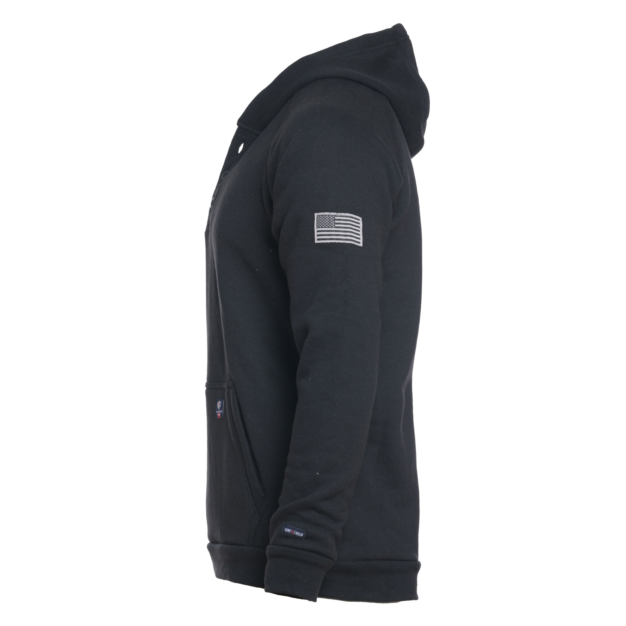 Buy Tyndale Versa Three Button FR Sweatshirt With Hood | Tyndale FRC