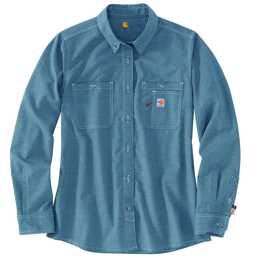 Carhartt fr button up clearance shirts