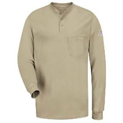 Bulwark Long Sleeve Lightweight Henley