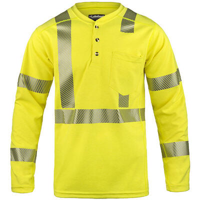 DriFire Hi-Vis Long Sleeve Henley