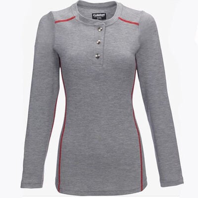 Lakeland Women's Long Sleeve Henley Shirt