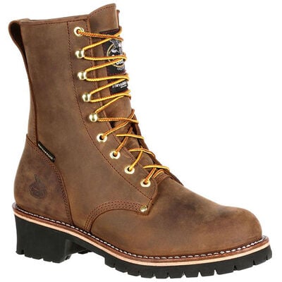 Georgia Boot Men's 8 Insulated Waterproof Steel Toe Work Boot