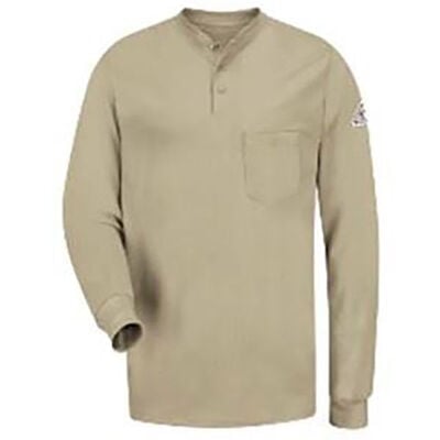 Bulwark Long Sleeve Lightweight Henley