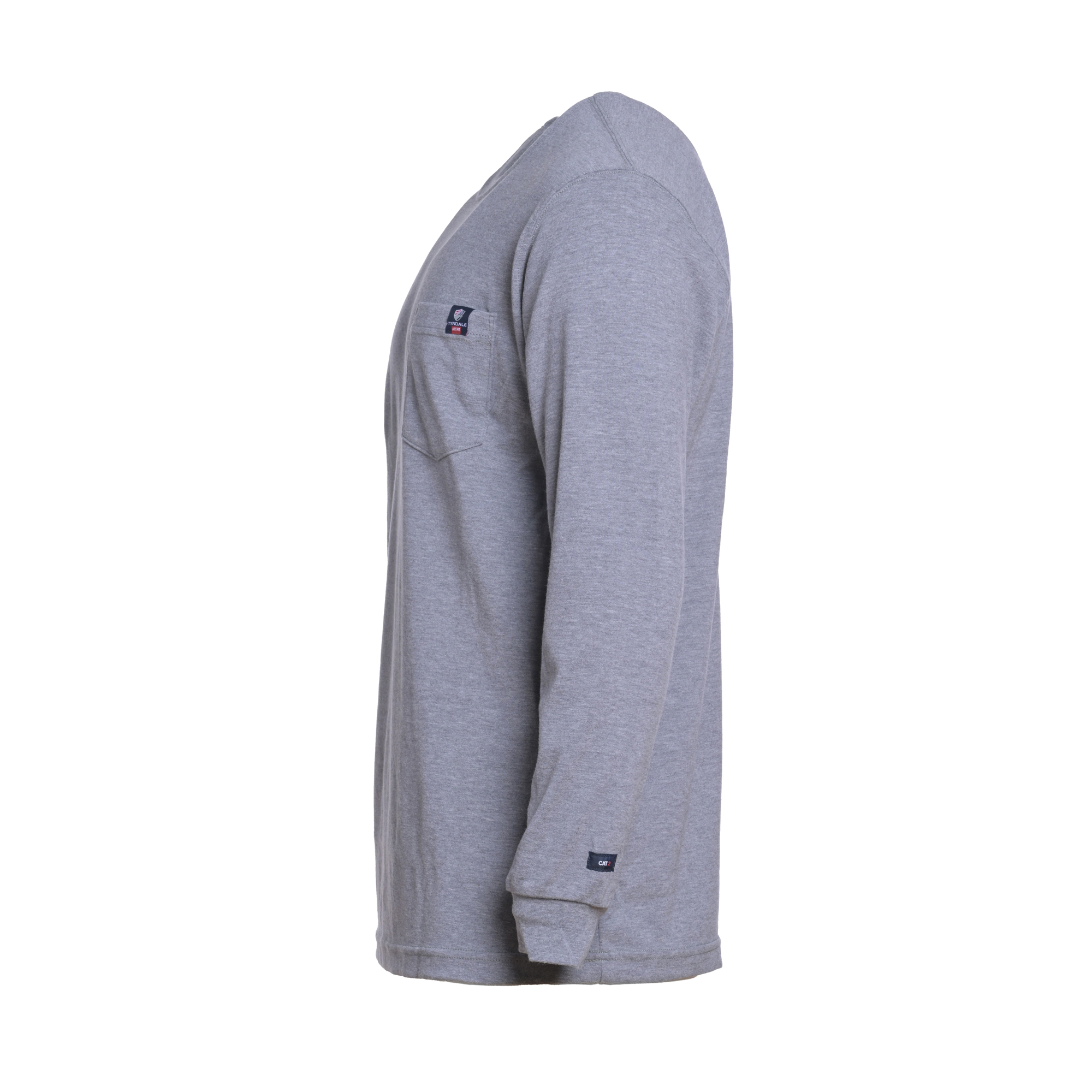 Buy Tyndale Men's FRMC Interlock Long Sleeve FR T-Shirt | Tyndale FRC