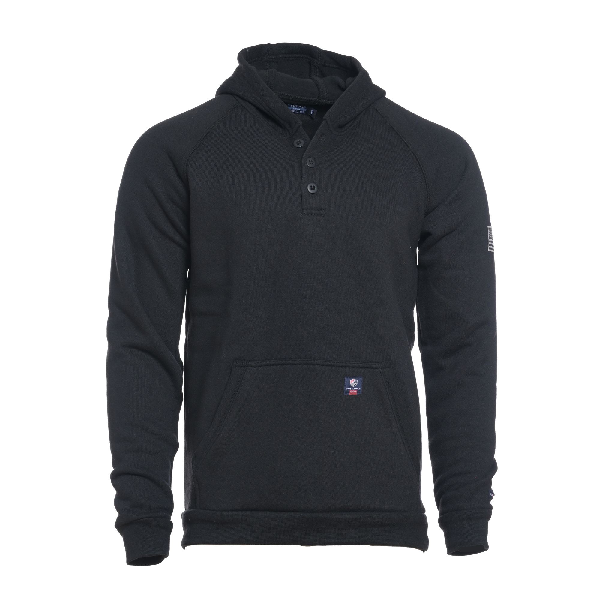 Buy Tyndale Versa Three Button FR Sweatshirt With Hood for USD