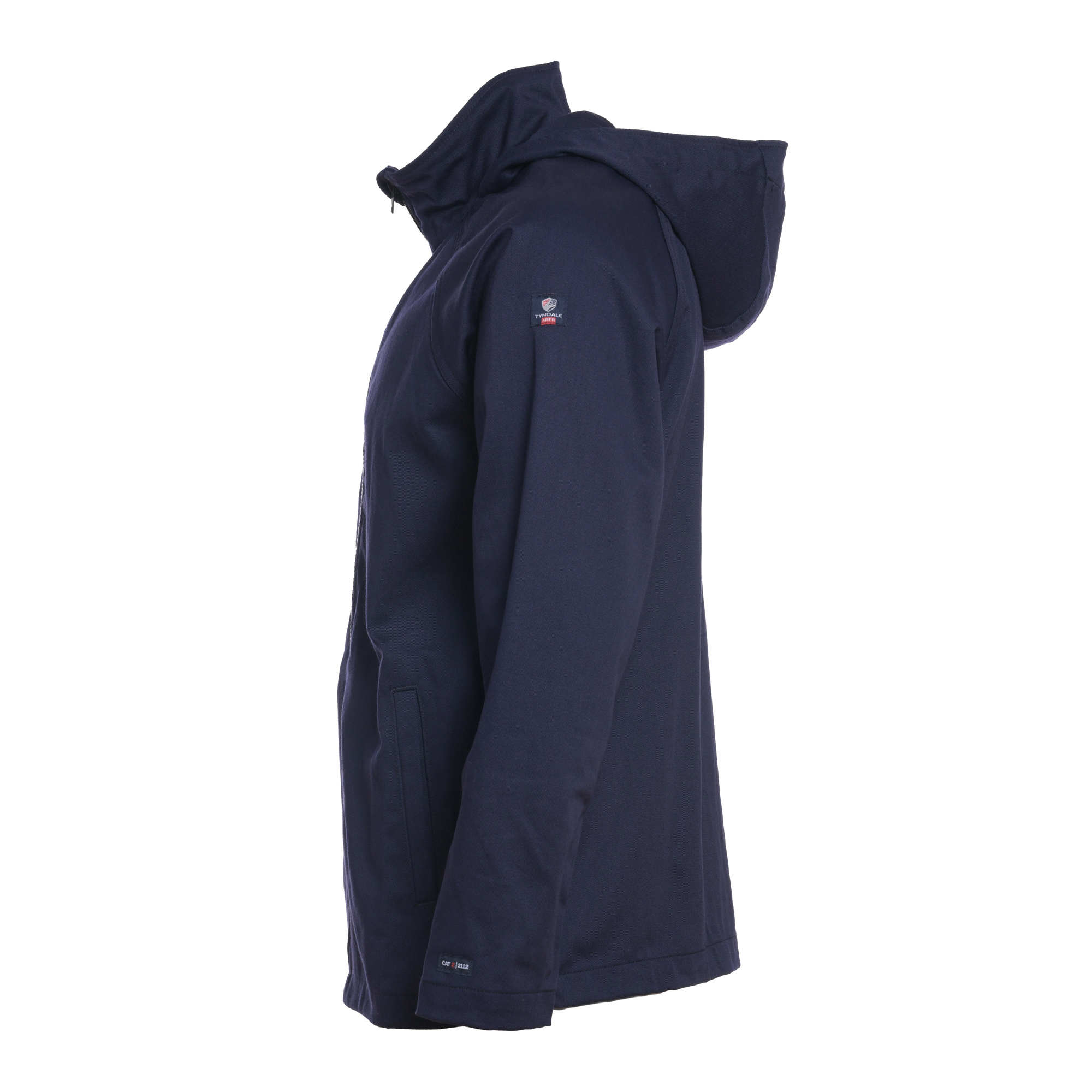 【新品未使用】DEFORM DOCKING NYLON JACKET ブルー M Ameri（アメリ） ブルゾン ジャンバー DEFORM DOCKING NYLON JACKET
